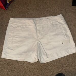 Women's White Shorts